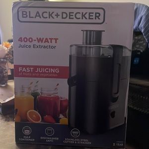 Black and Decker Juice Extractor